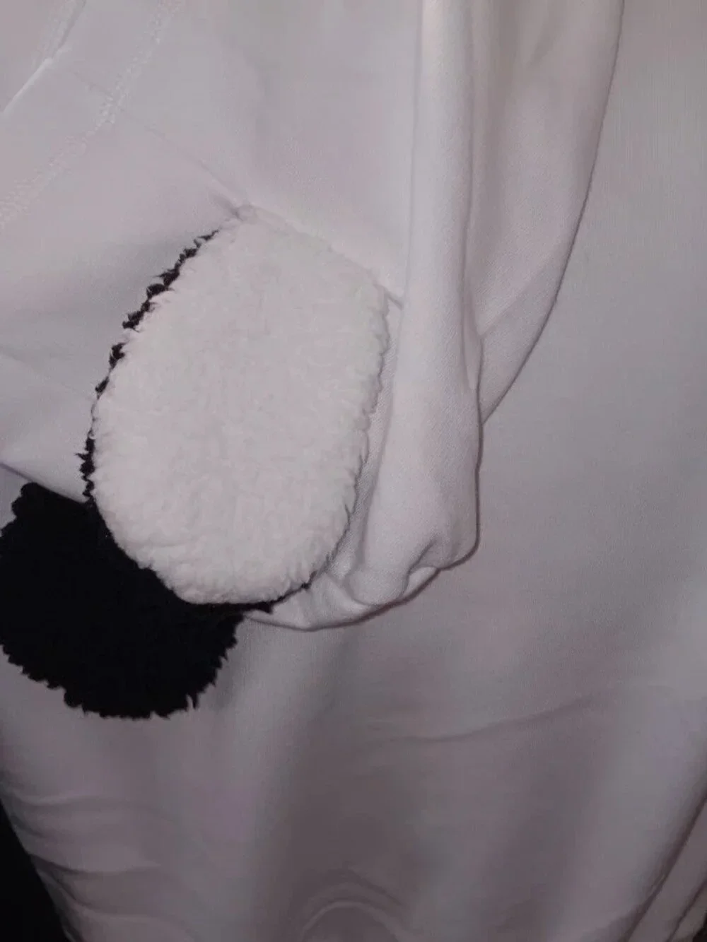 Justice girls hooded Snoopy cosplay sweater size S